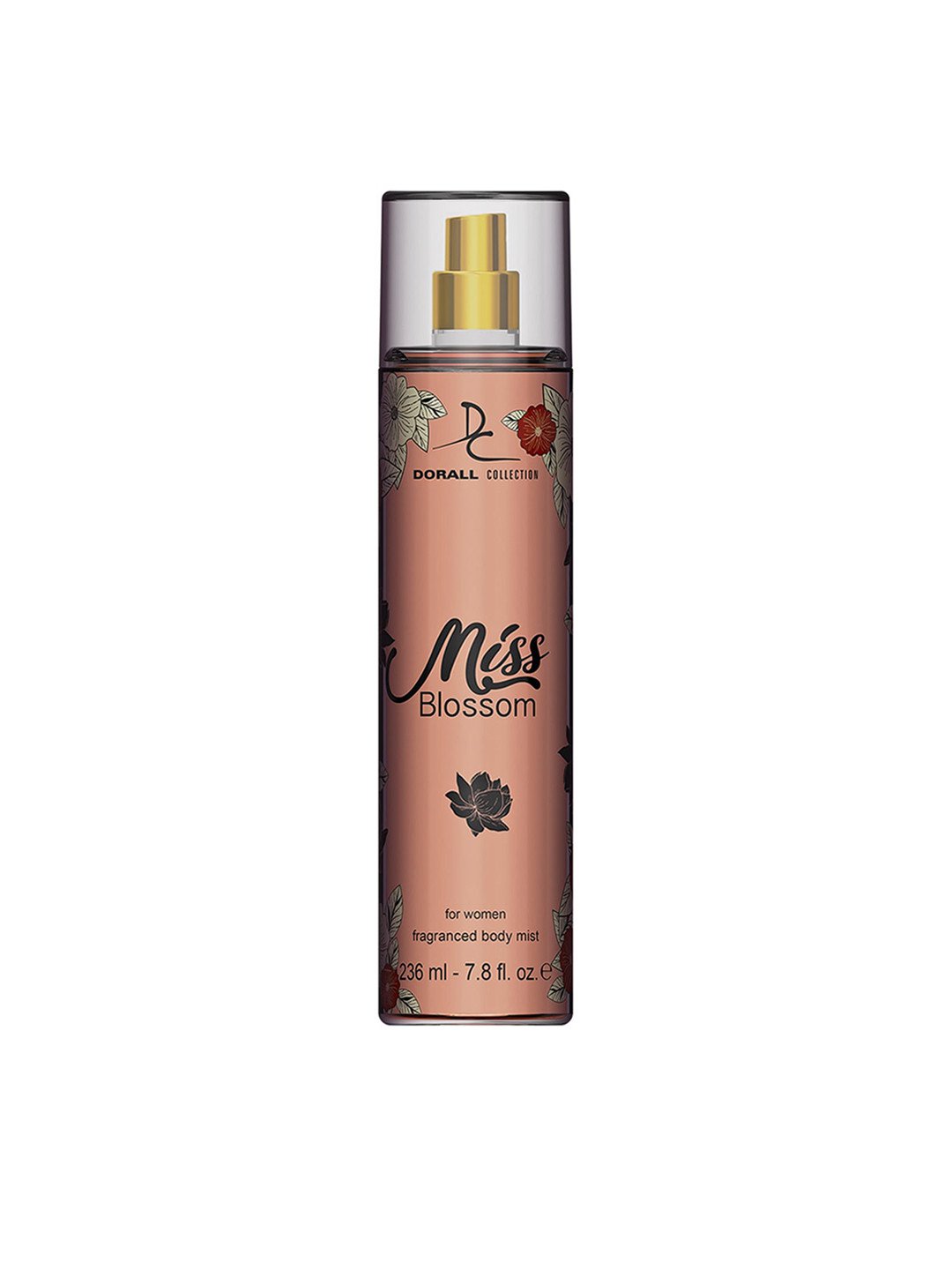 

Dorall Collection Women Miss Blossom Fragrance Body Mist - 236ml, Transparent