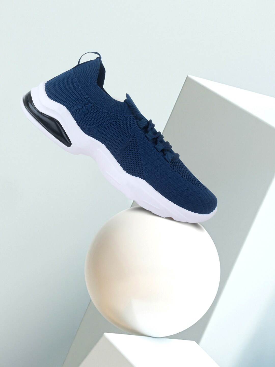 

Champs Men Blue GLOSTER-ON-TBTB Mesh Non-Marking All Rounder Running Shoes