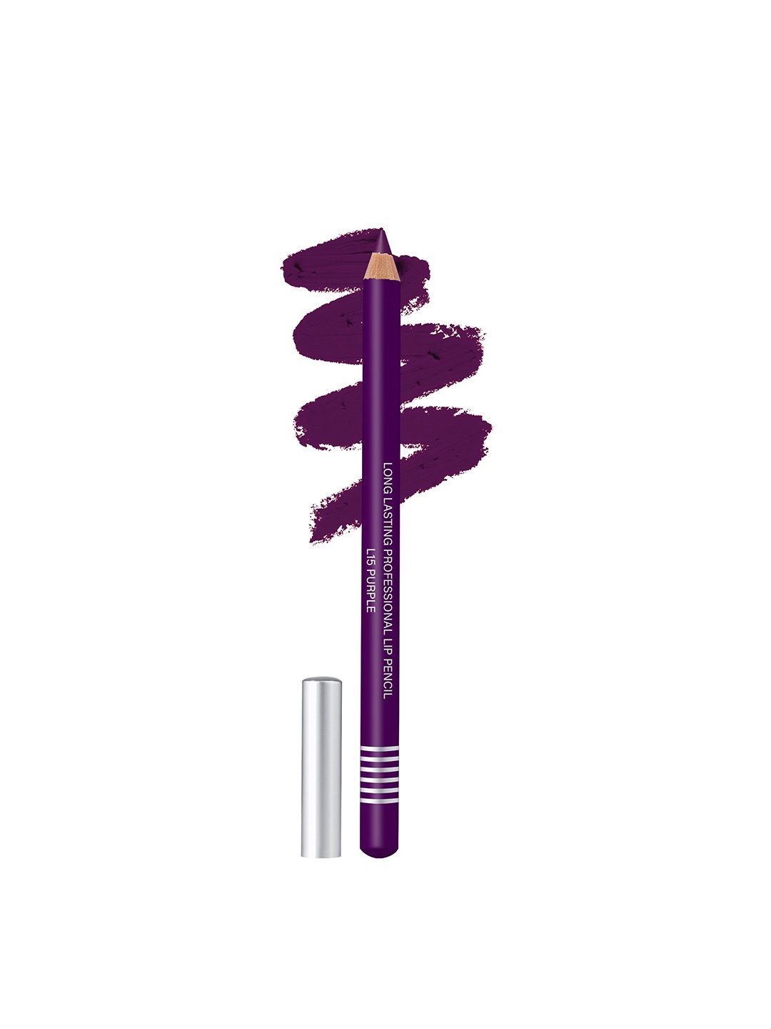 Colors Queen Non Transfer Long Lasting Matte Lip Liner - L-15, Purple