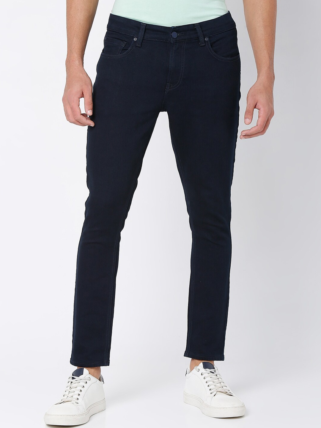 

SPYKAR Men Blue Slim Fit Cotton Jean