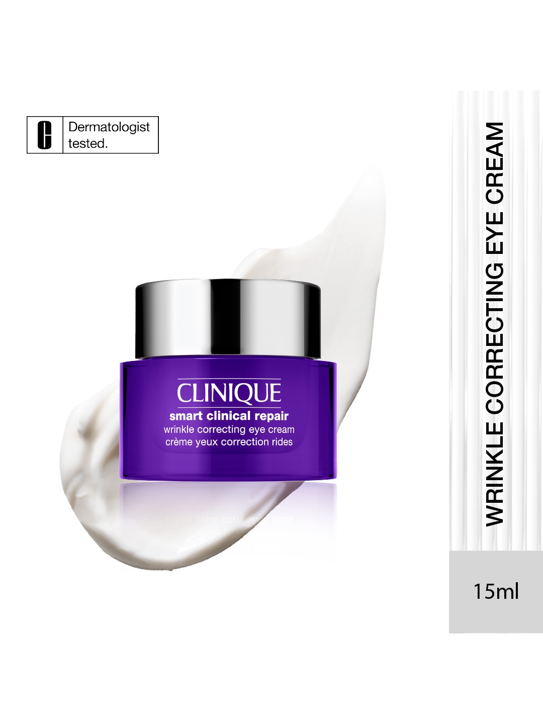 Clinique Smart Clinical Repair Wrinkle Correcting Cream with Peptides - 15 ml, Purple