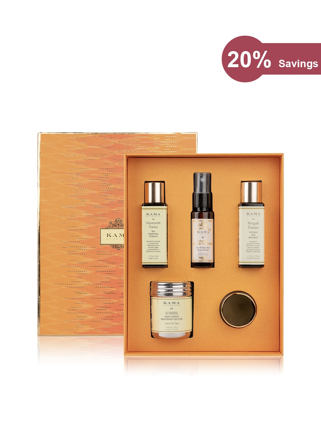 

KAMA AYURVEDA One Year Before The Wedding Gift Box, Orange