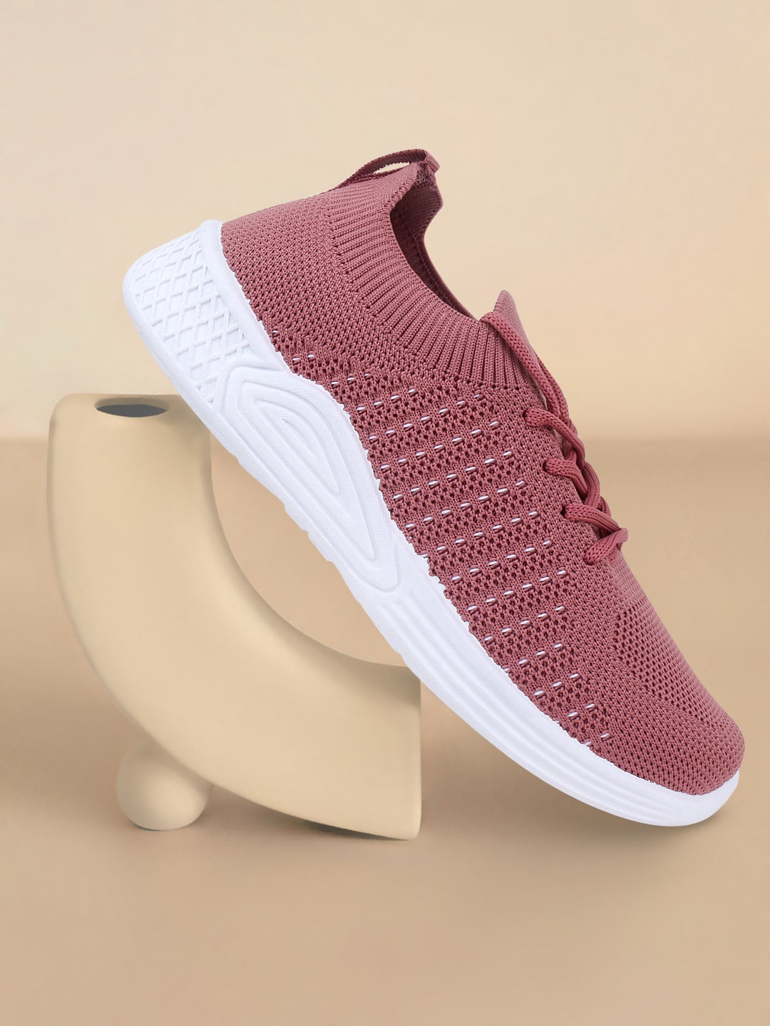 

Champs Women Purple Woven Design Sneakers