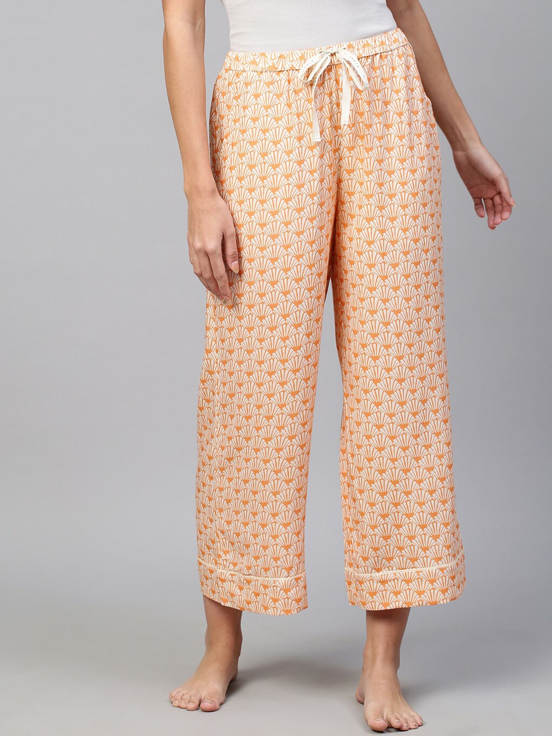 

Chemistry Women Printed Viscose Lounge Pants, Coral