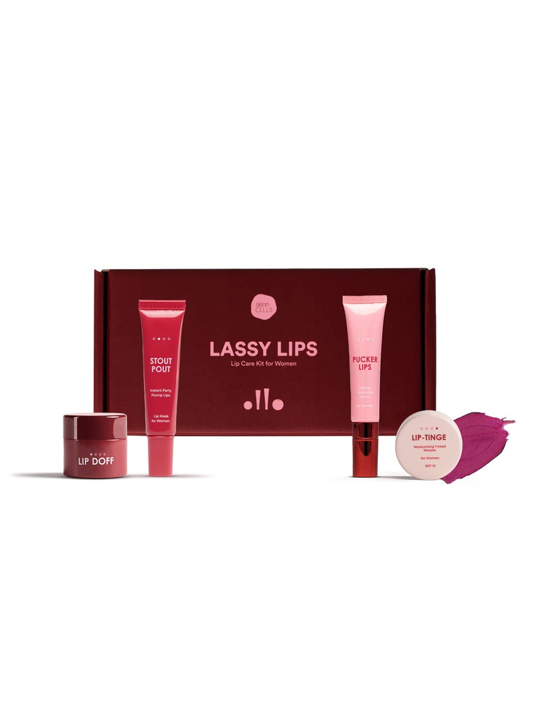

skinn CELLS Lassy Lips Lip Care Kit 45g, Pink
