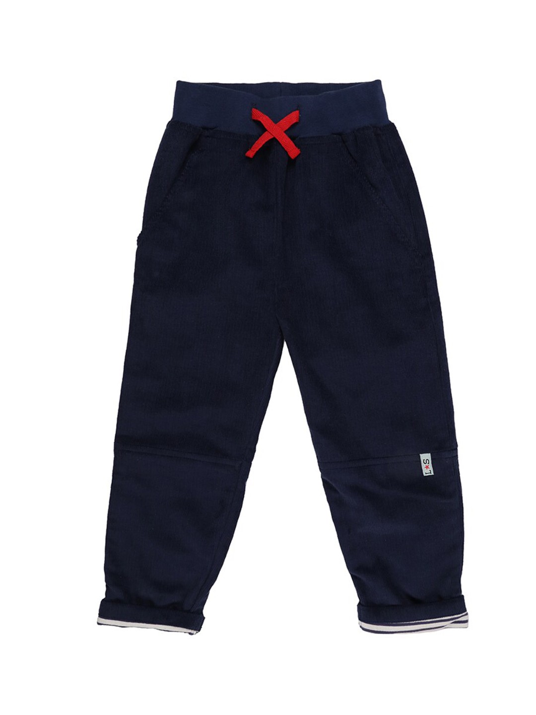 

Lilly and Sid Boys Navy Blue Organic Cotton Trousers