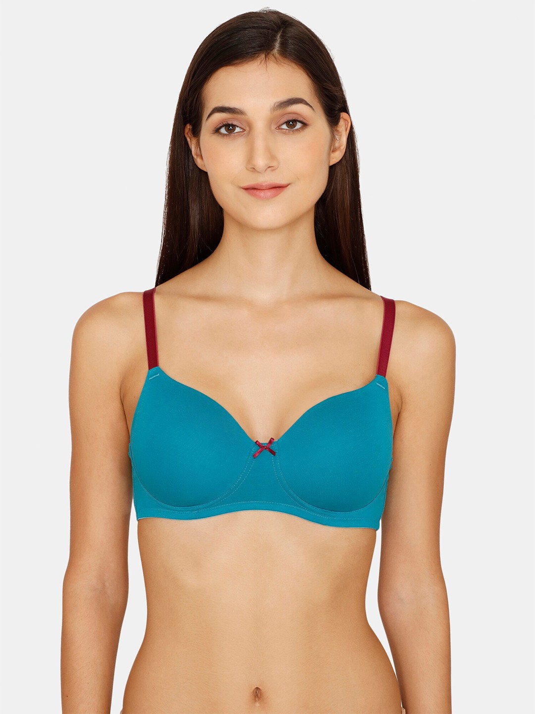 

Zivame Blue & Purple Lightly Padded Bra