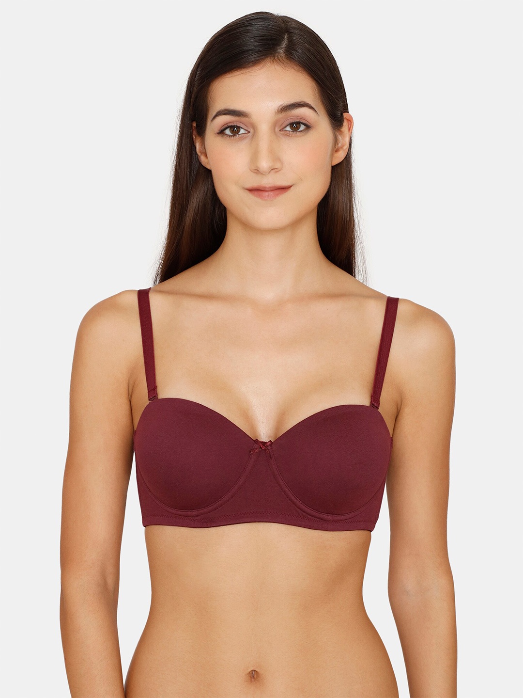 

Zivame Purple Underwired Solid Lightly Padded Bra ZI00ZOPP05ABRWN