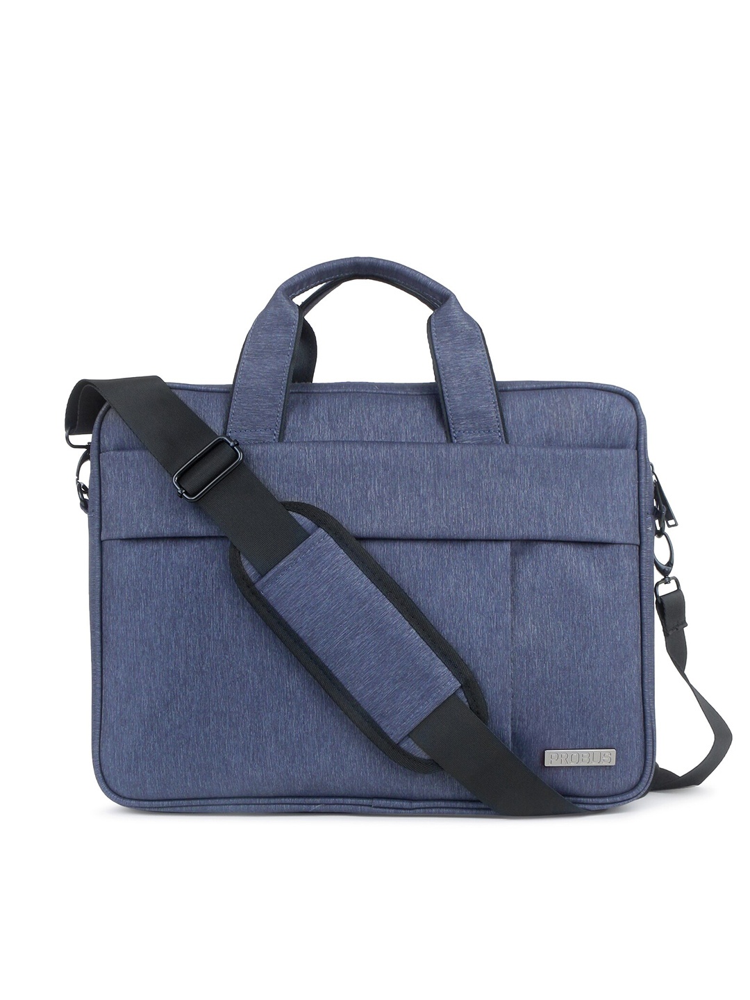 

PROBUS Unisex Blue & Black Laptop Bag