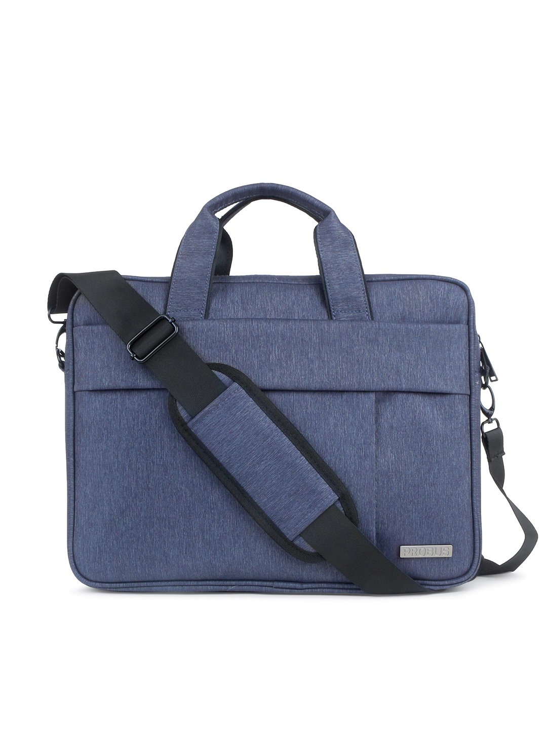 

PROBUS Unisex Blue & Black Laptop Bag