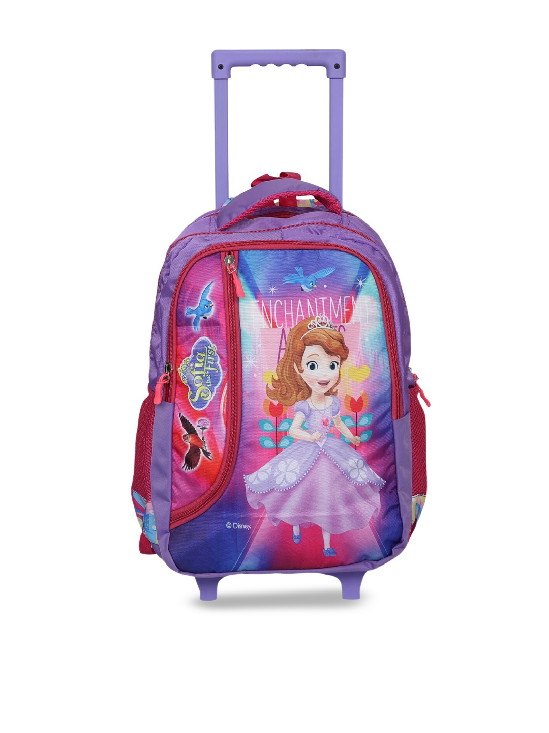 

Disney Kids Pink School Trolley Bag