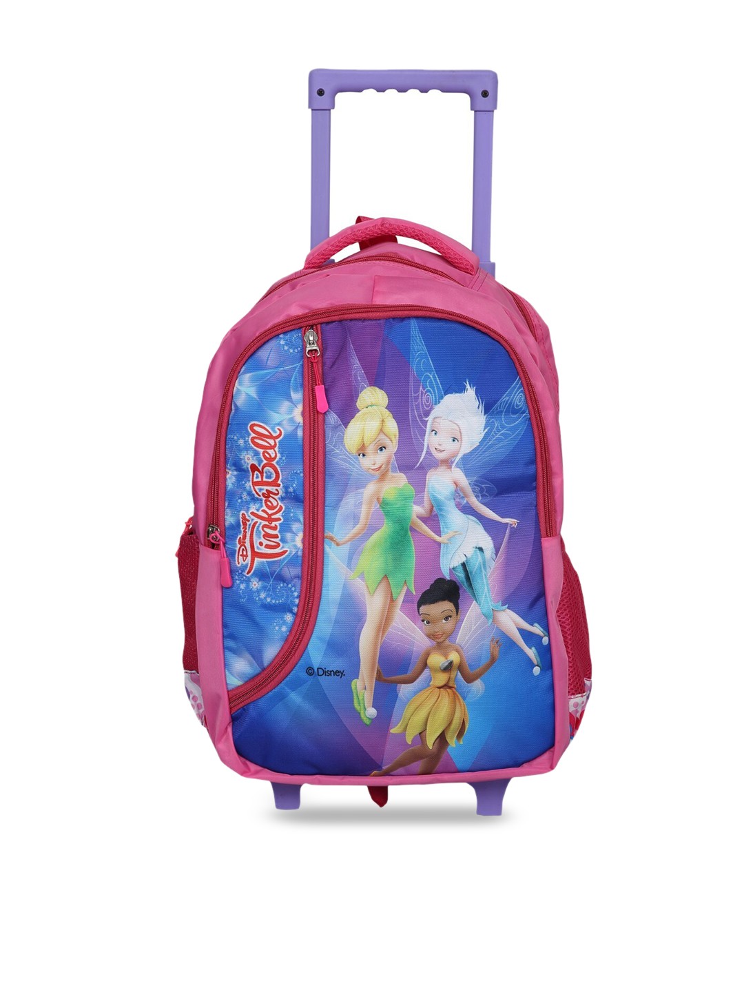 

Disney Kids Pink & Purple Printed Trolley Back Pack