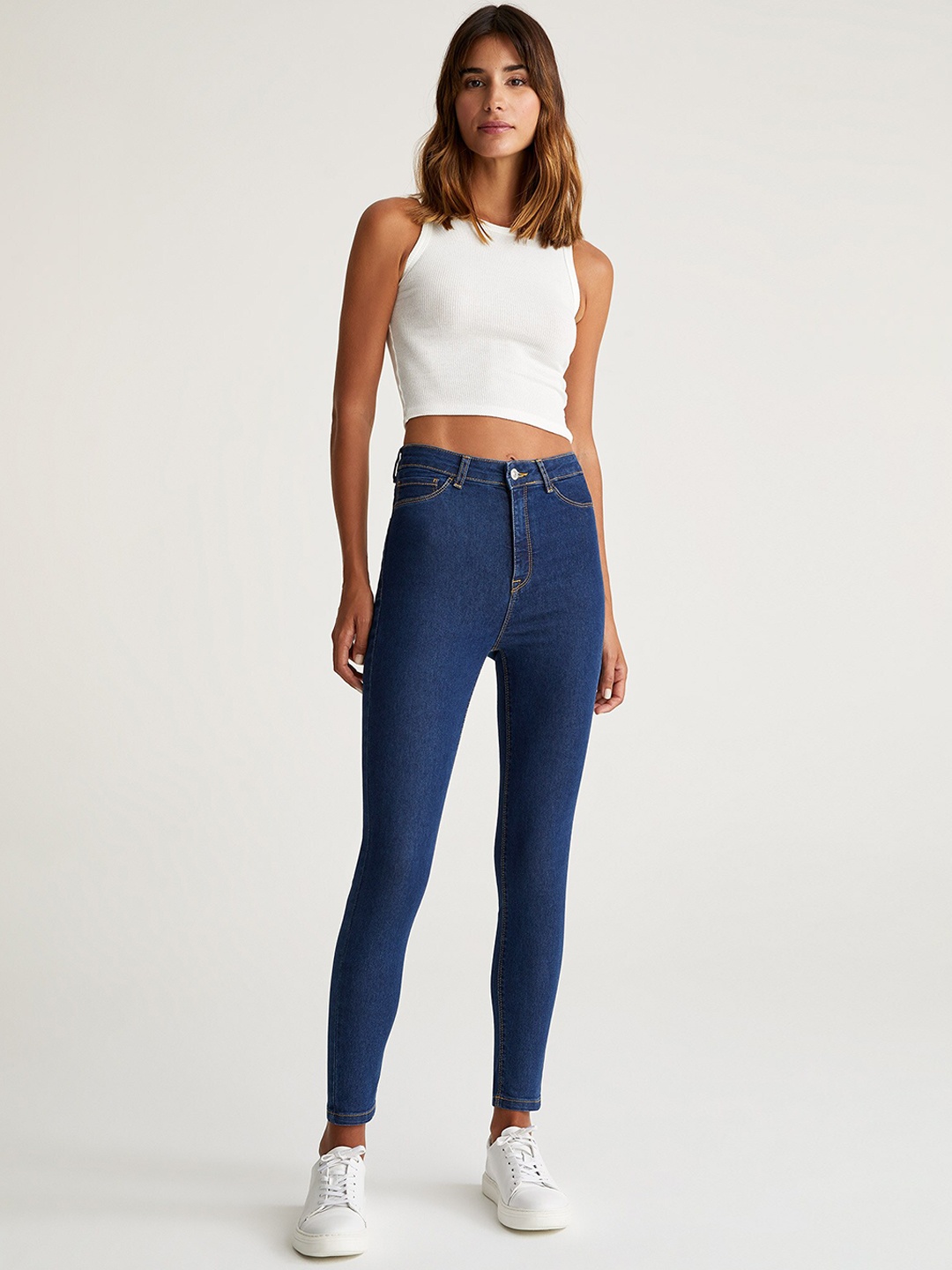 

DeFacto Women Blue Trousers
