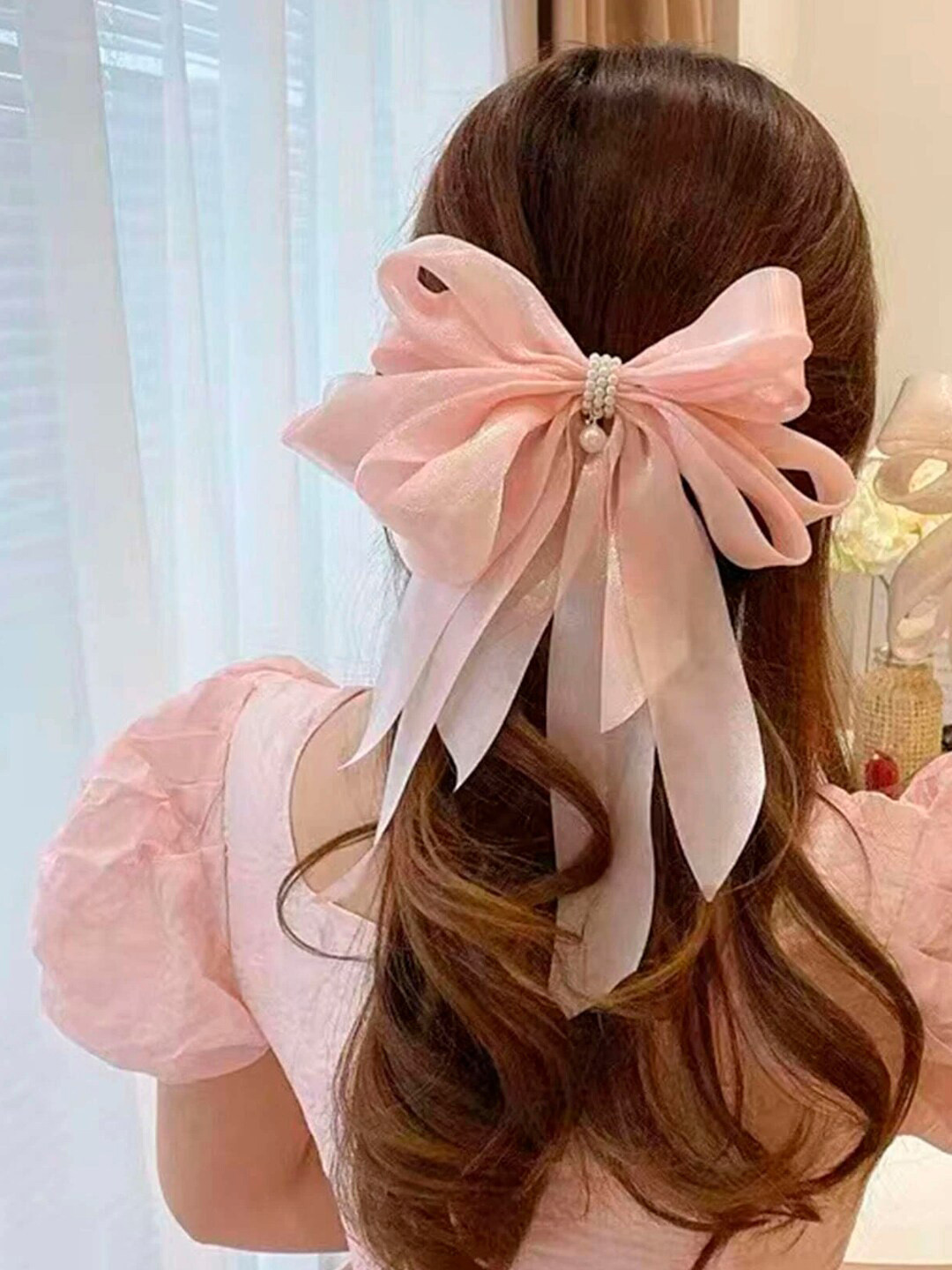 

OOMPH Women Pink Embellished French Barrette