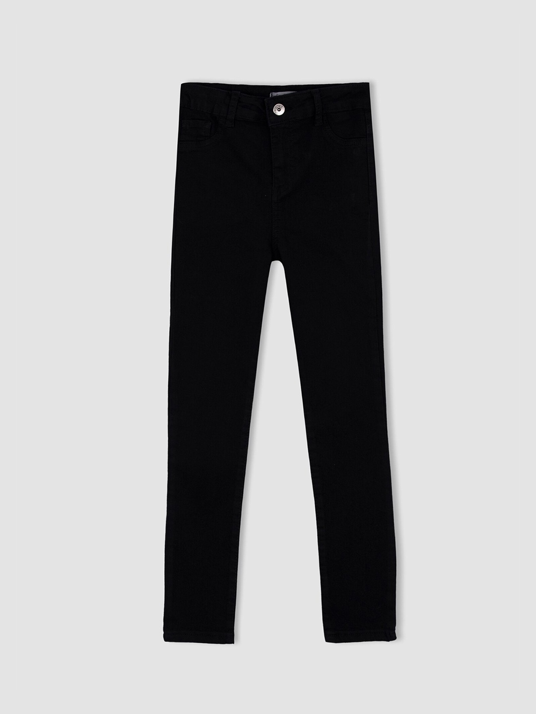 

DeFacto Girls Black Solid Chinos Trouser