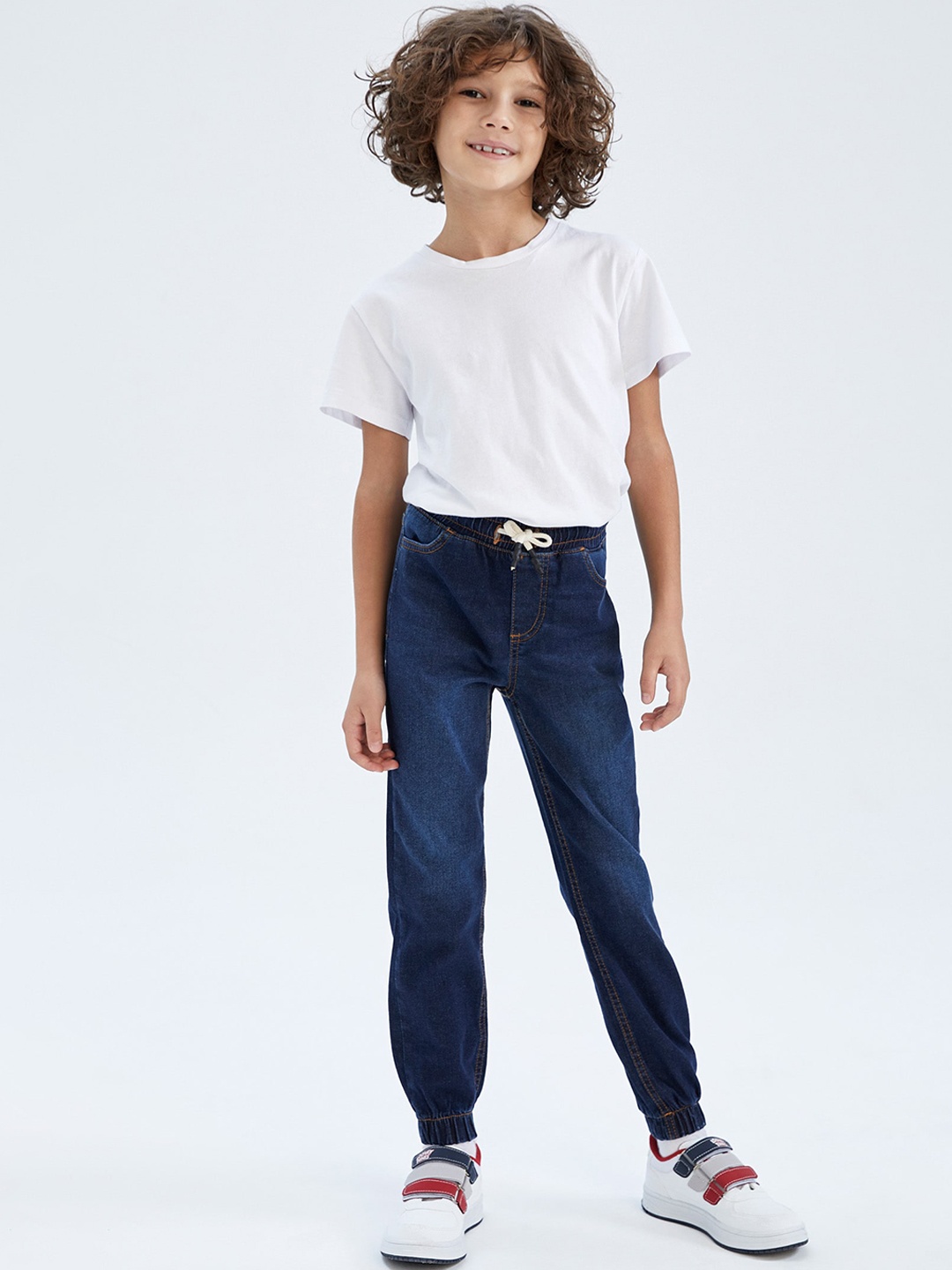 

DeFacto Boys Blue Cotton Joggers