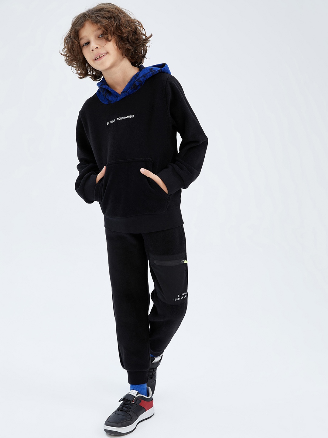 

DeFacto Boys Black Joggers Trousers