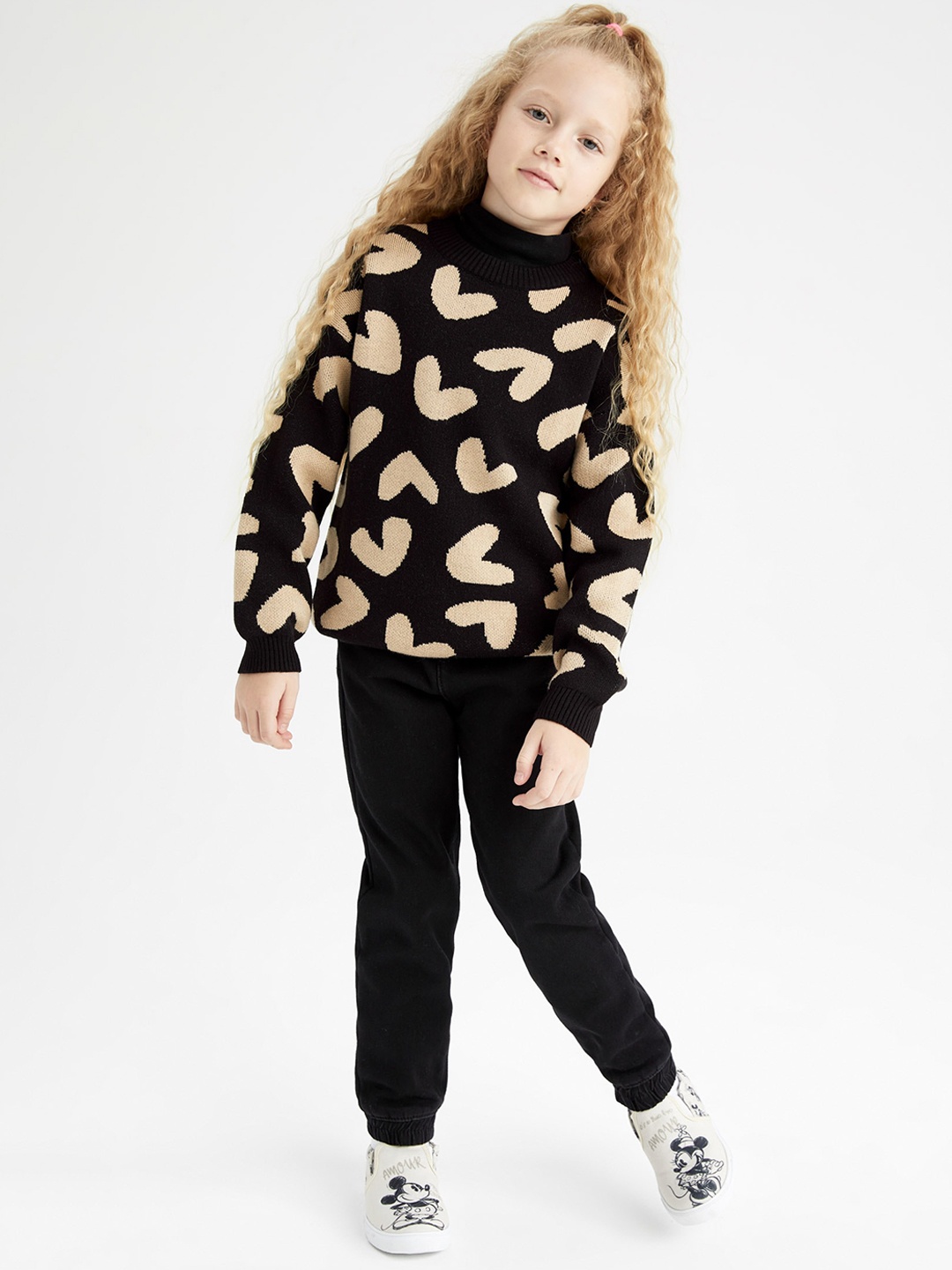 

DeFacto Girls Black Joggers Trousers