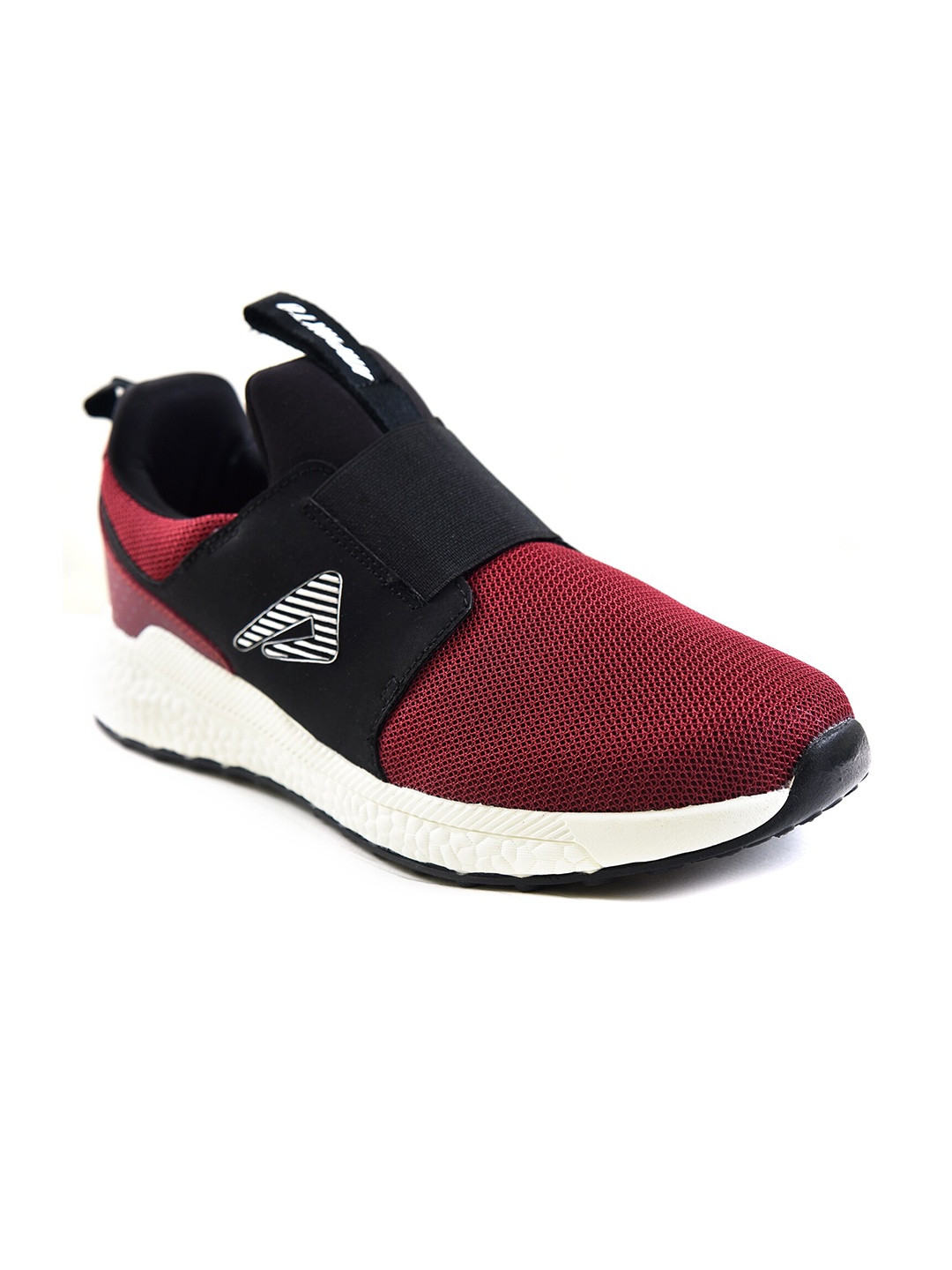 

IMPAKTO Men Maroon Mesh Walking Non-Marking Shoes