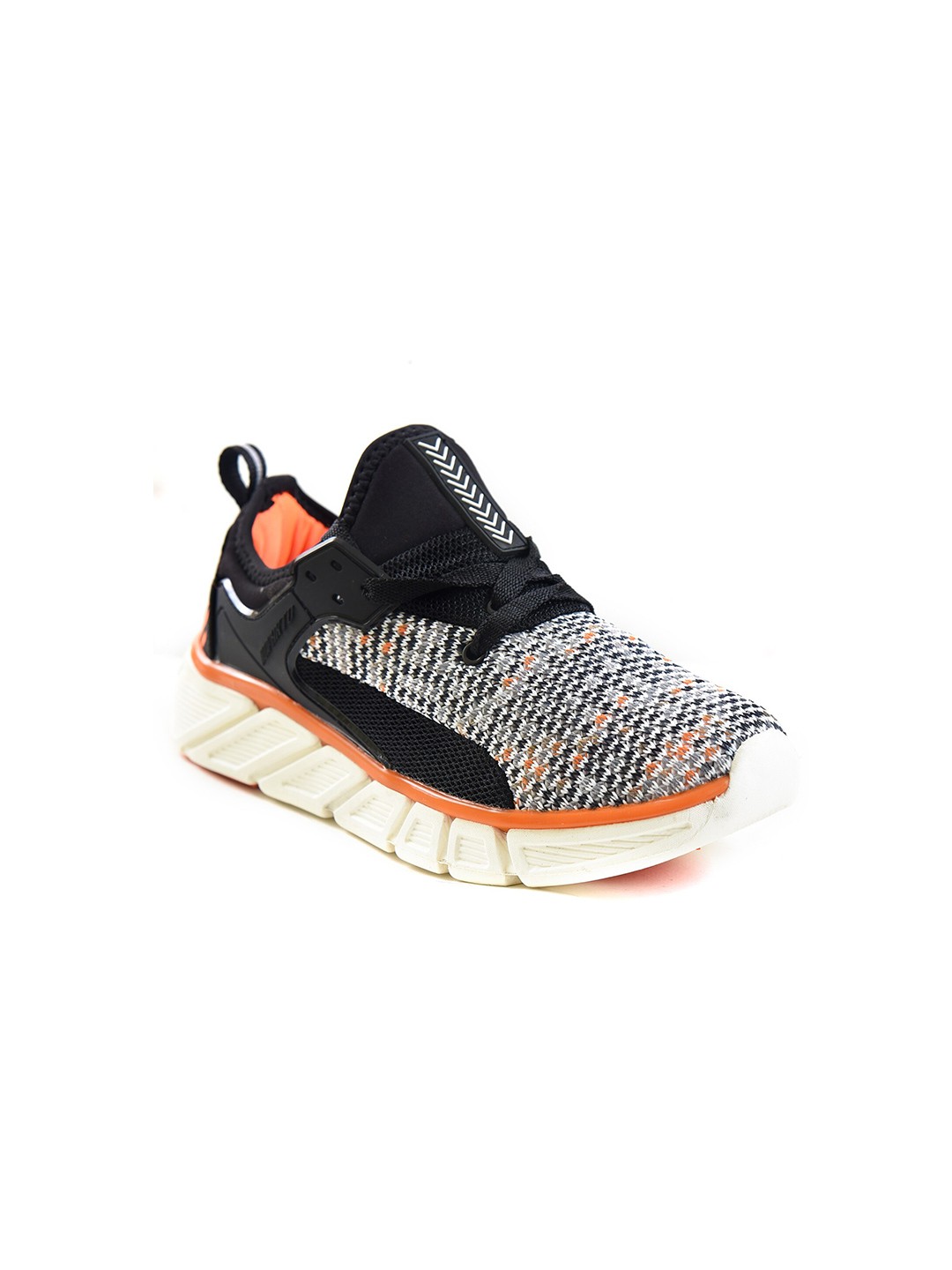

IMPAKTO Women White Mesh High-Top Running Non-Marking Shoes
