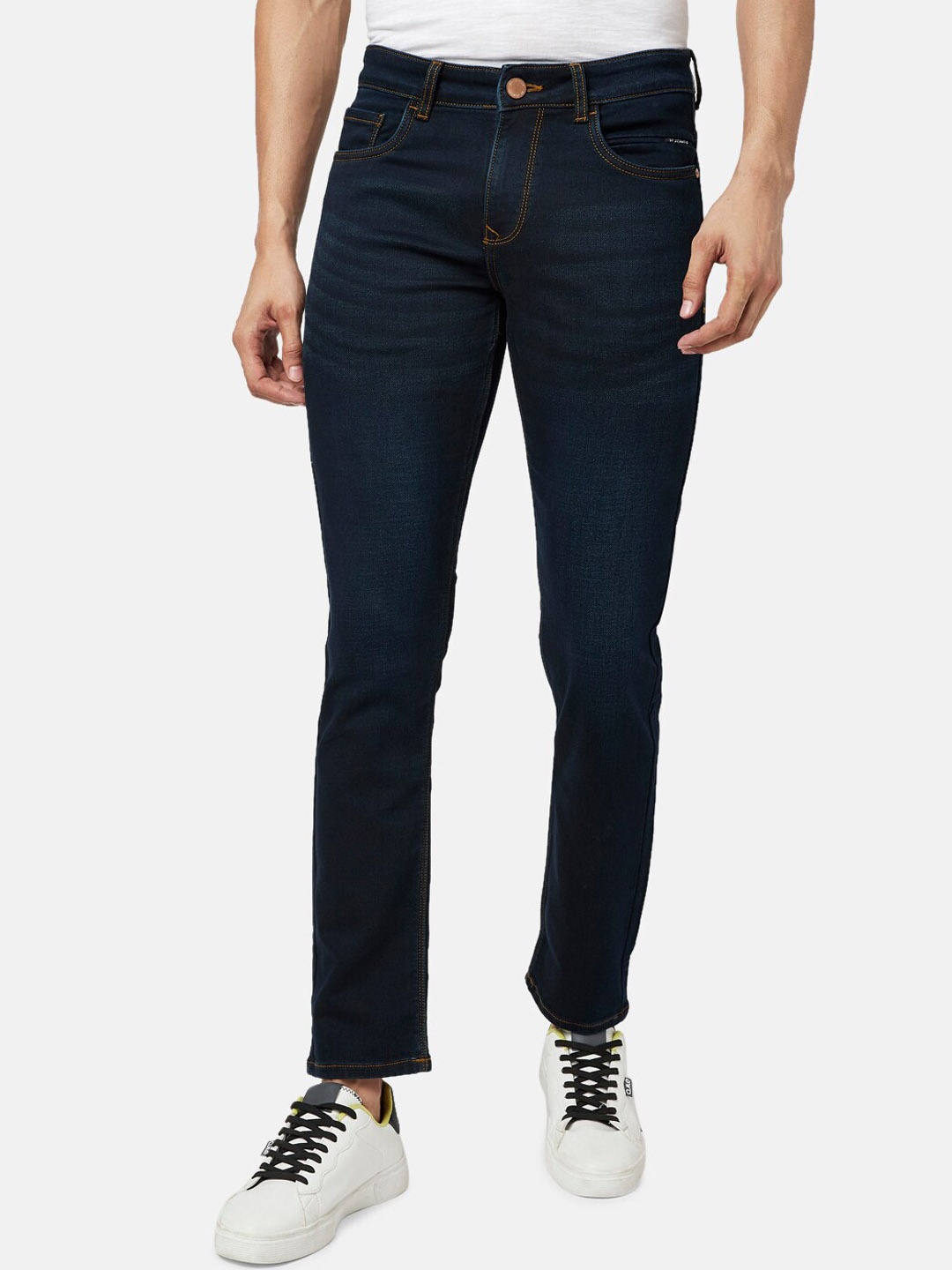 

SF JEANS by Pantaloons Men Navy Blue Slim Fit Jeans