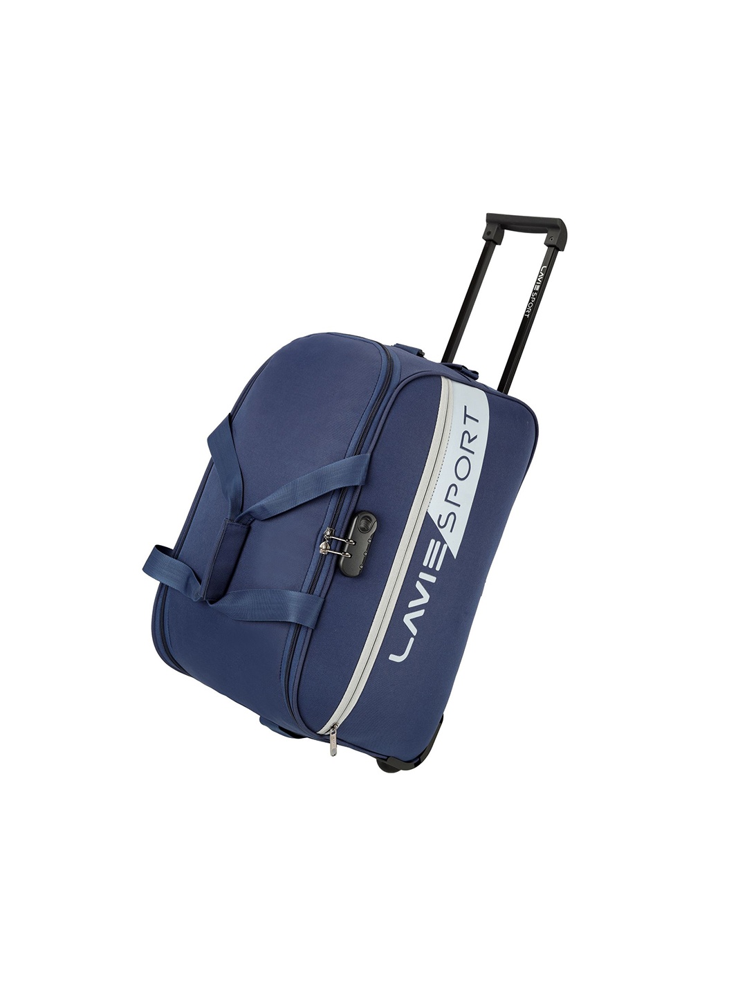 

LAVIE SPORT 53 CMS Camelot Wheel Duffle Bag With Combi Lock, Navy blue