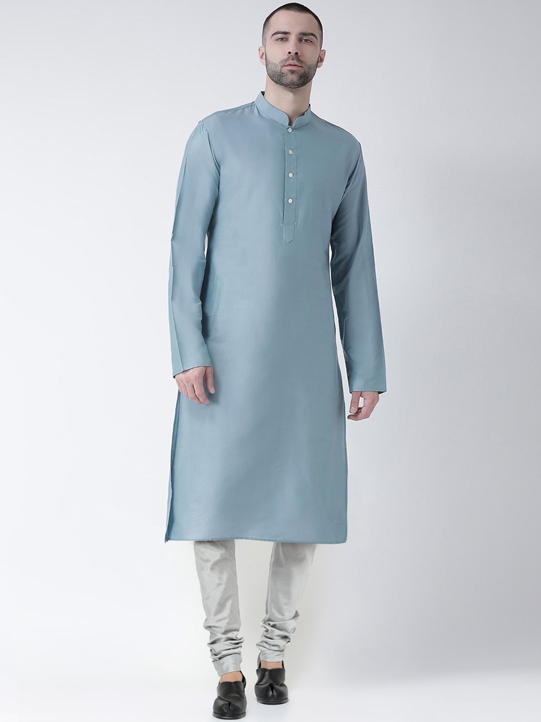 

KISAH Men Blue Kurta with Churidar