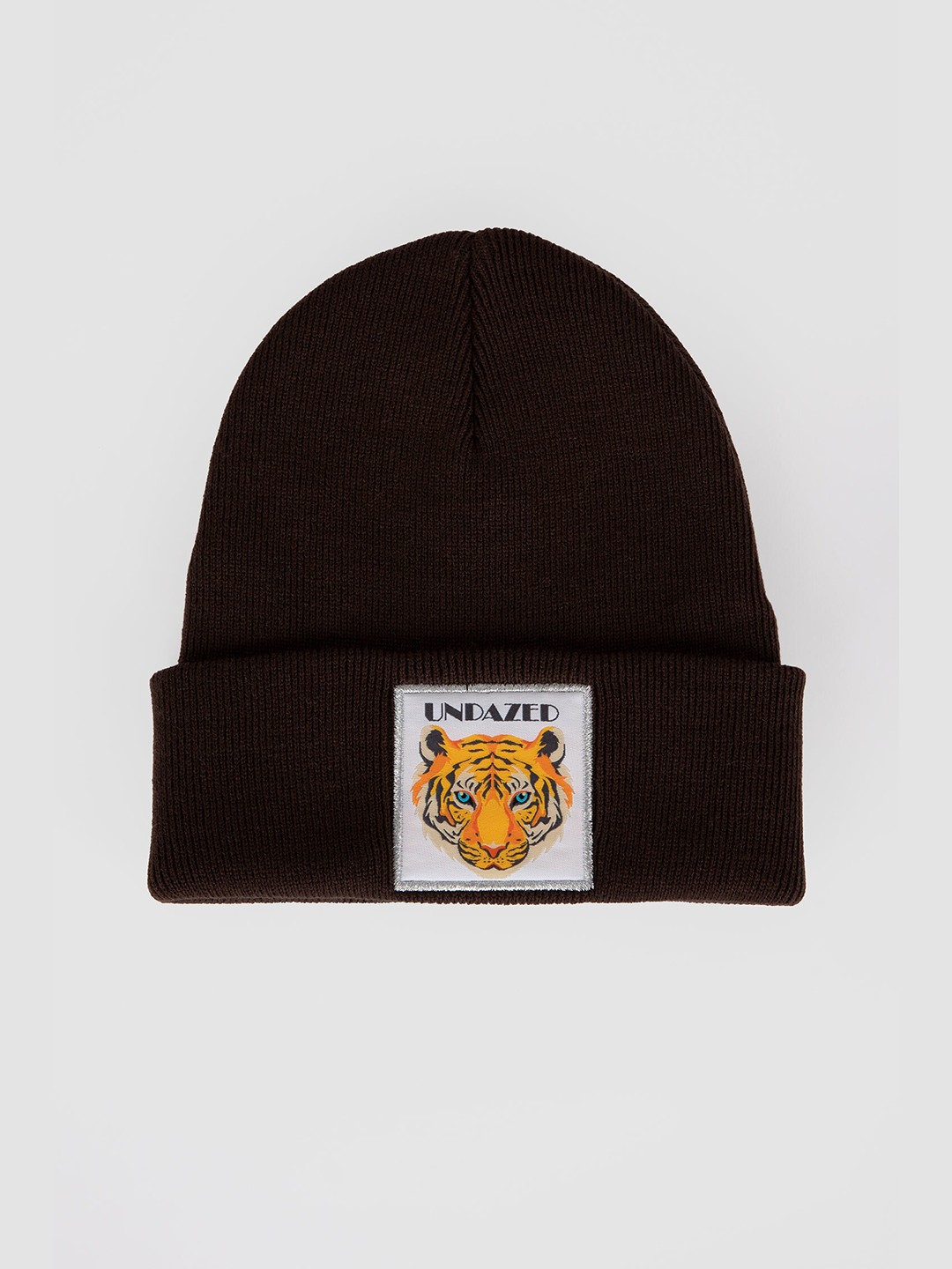 

DeFacto Women Brown Self Design Beanie