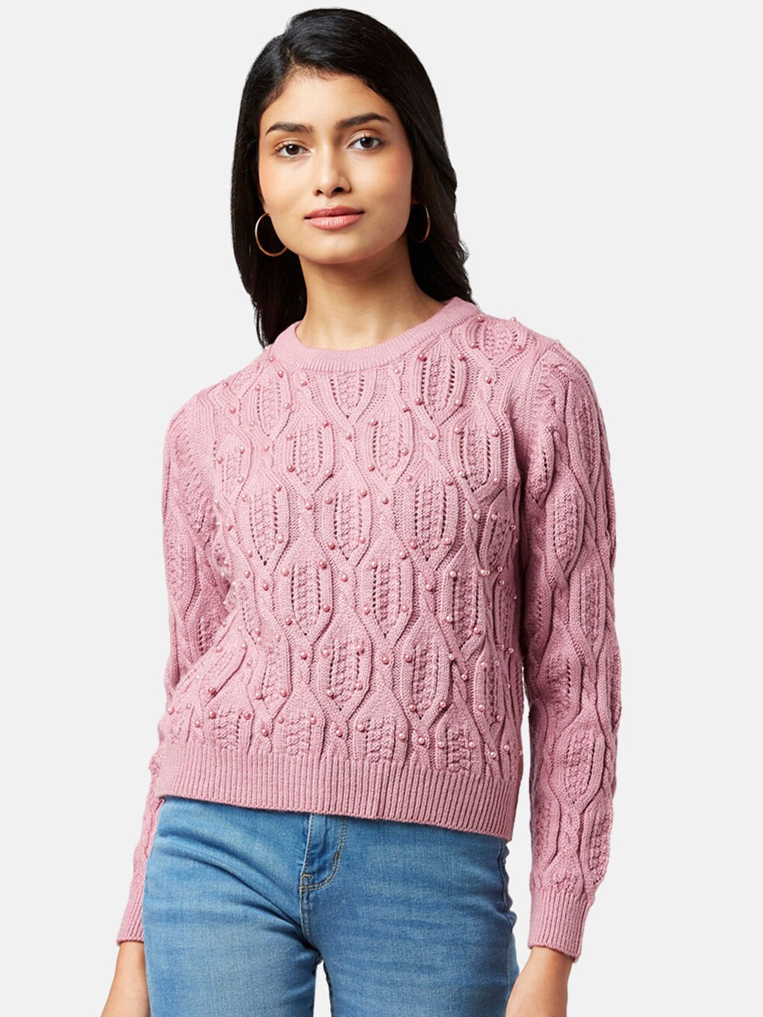 

Honey by Pantaloons Women Pink Pullover