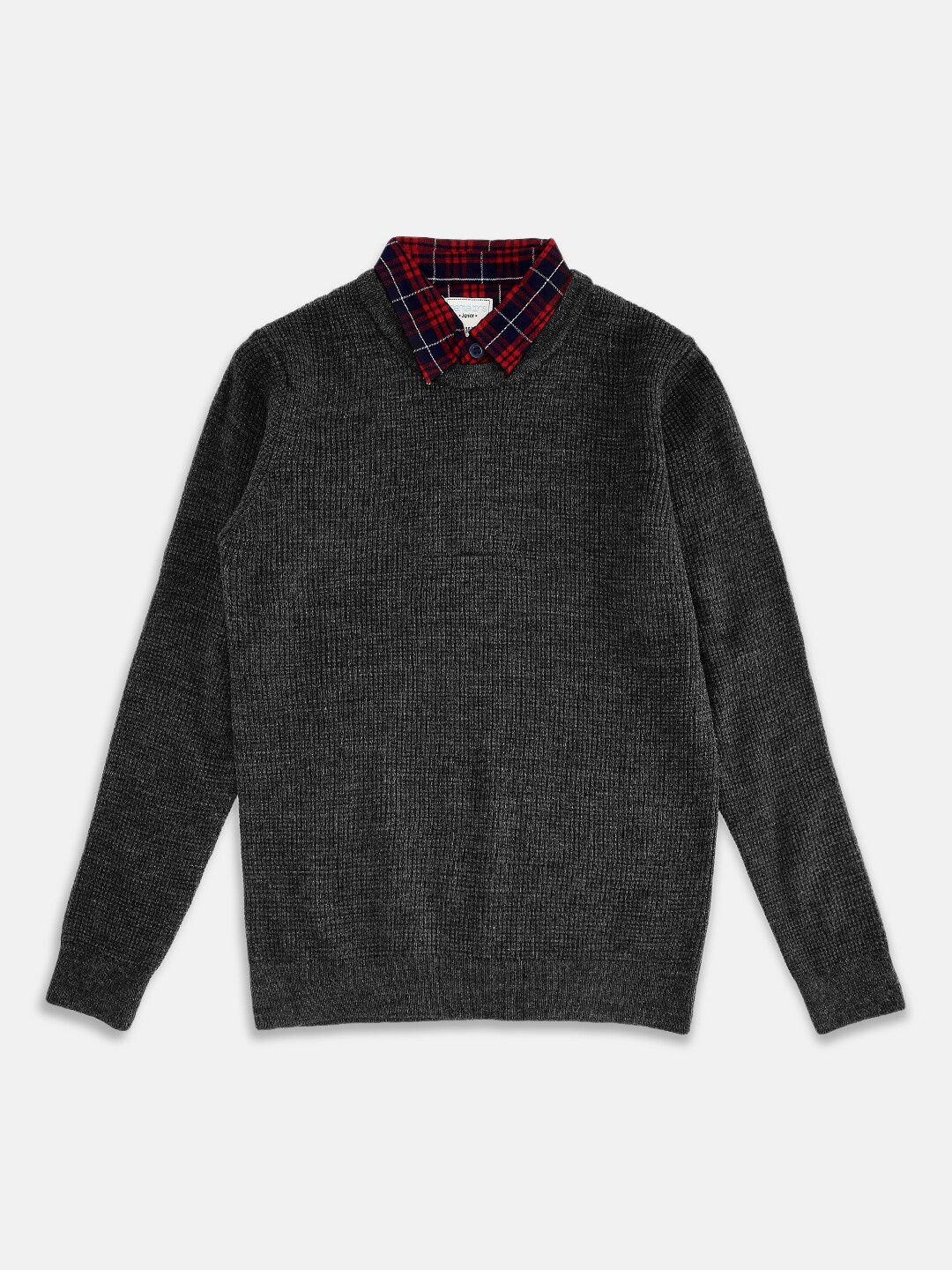 

Pantaloons Junior Boys Black Cotton Pullover