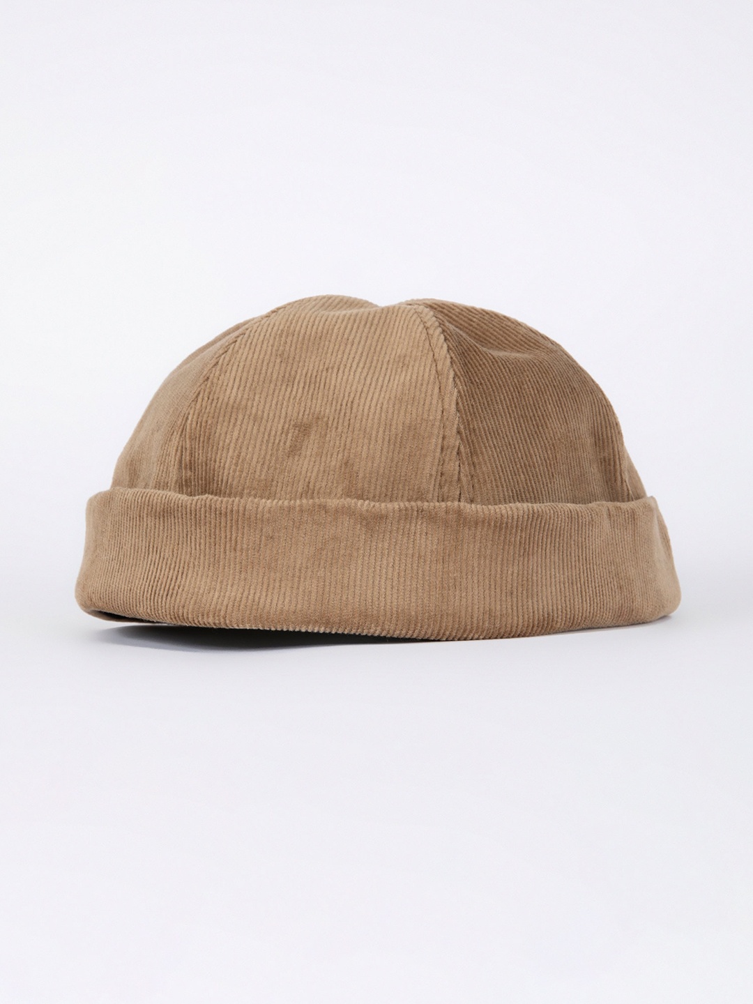 

DeFacto Men Brown Solid Corduroy Hat