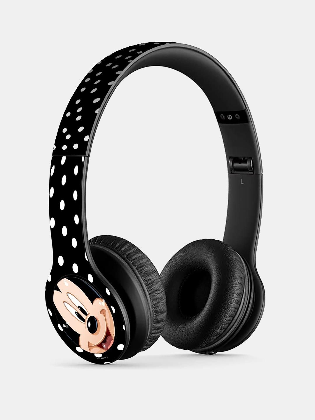 

macmerise Black Printed Strange To The Rescue P47 Bluetooth Wireless On-Ear Headphones With Mic, Multi