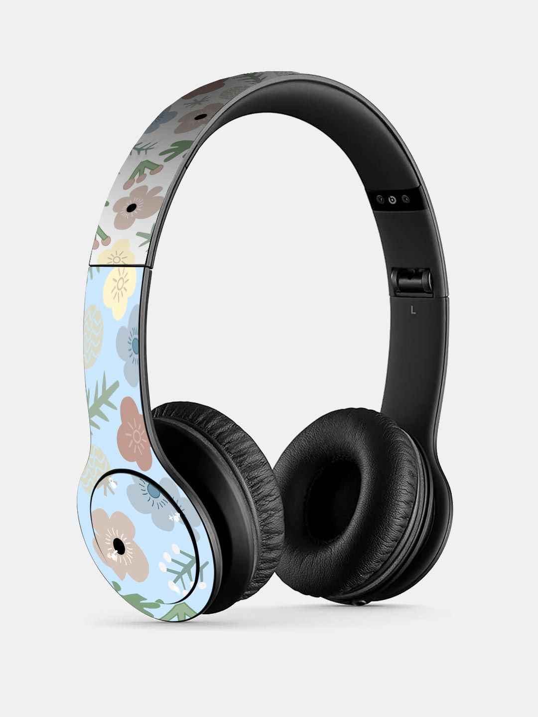 

Macmerise Black & Blue Baby Bloom P47 Bluetooth Wireless On-Ear Headphones With Mic