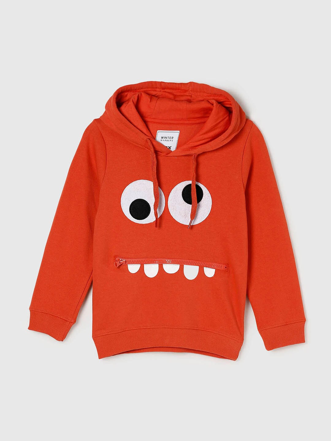 

max Boys Coral Hooded Sweatshirt