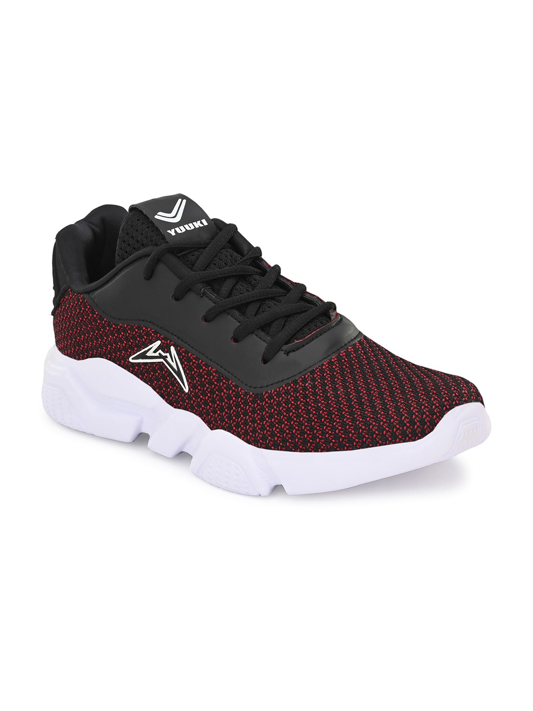 

Yuuki Men Red Mesh Running Non-Marking Shoes