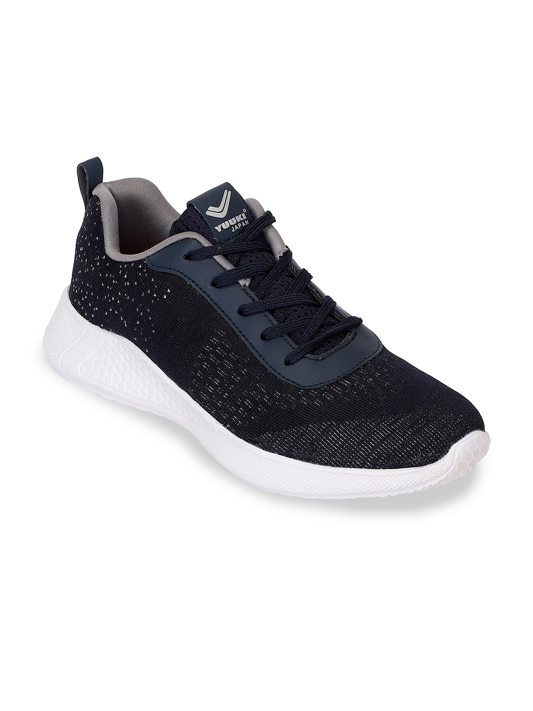 

Yuuki Men Navy Blue Mesh Running Non-Marking Shoes