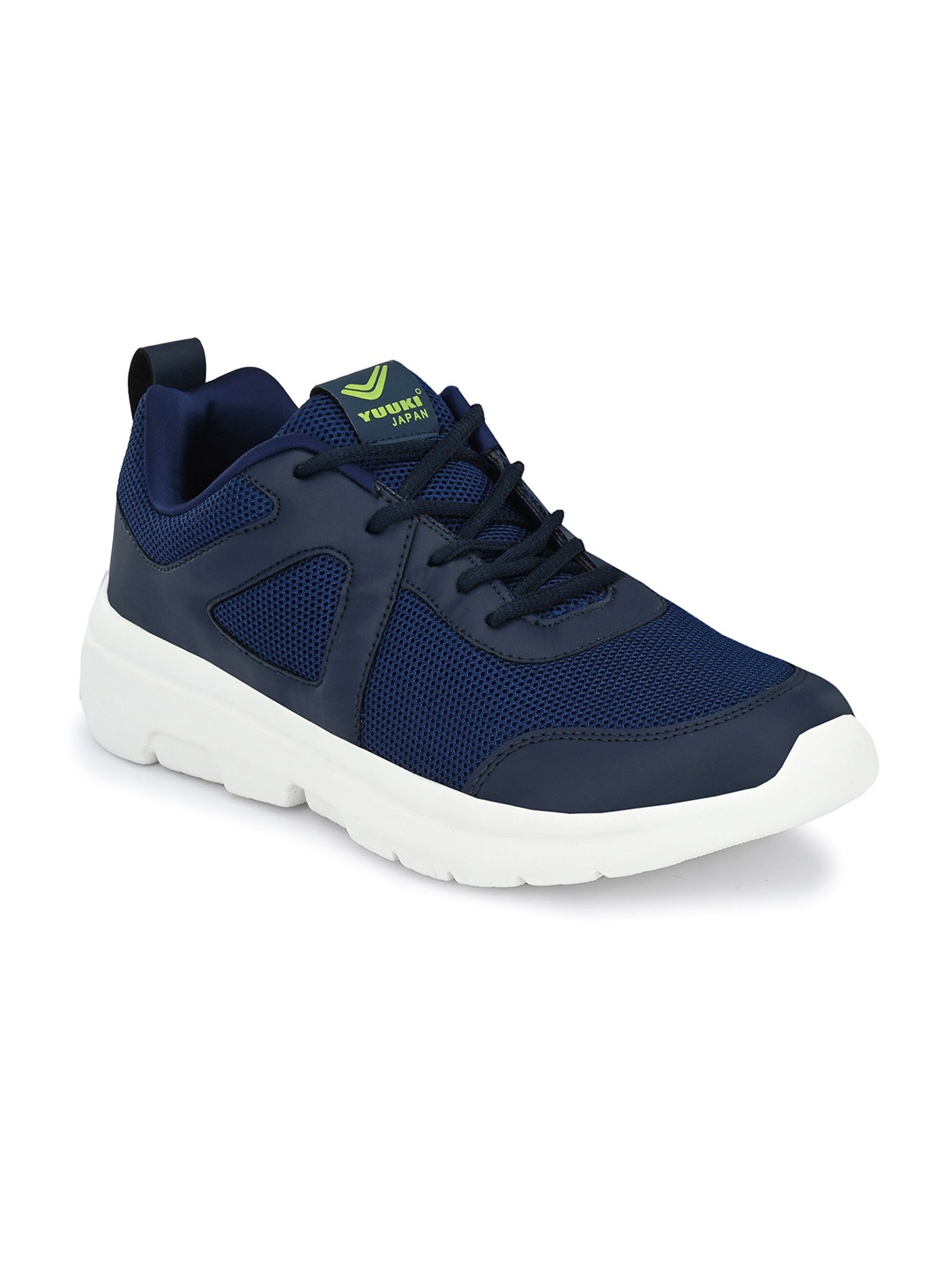 

Yuuki Men Navy Blue Mesh Running Non-Marking Shoes