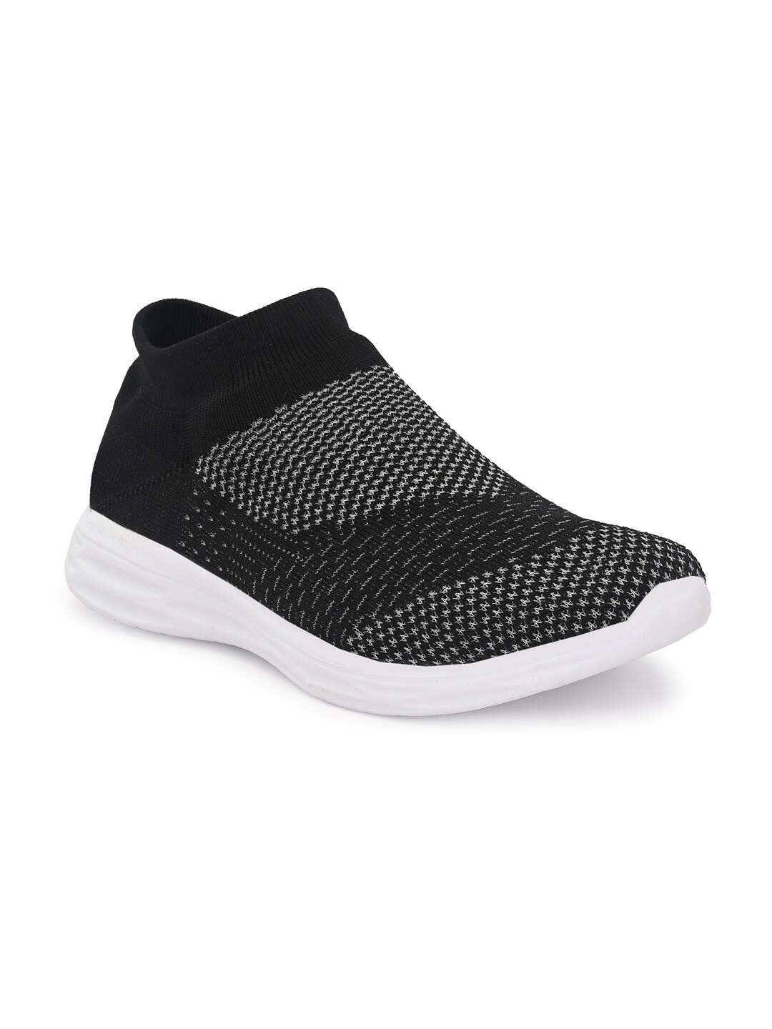 

Yuuki Men Black Mesh Walking Non-Marking Shoes