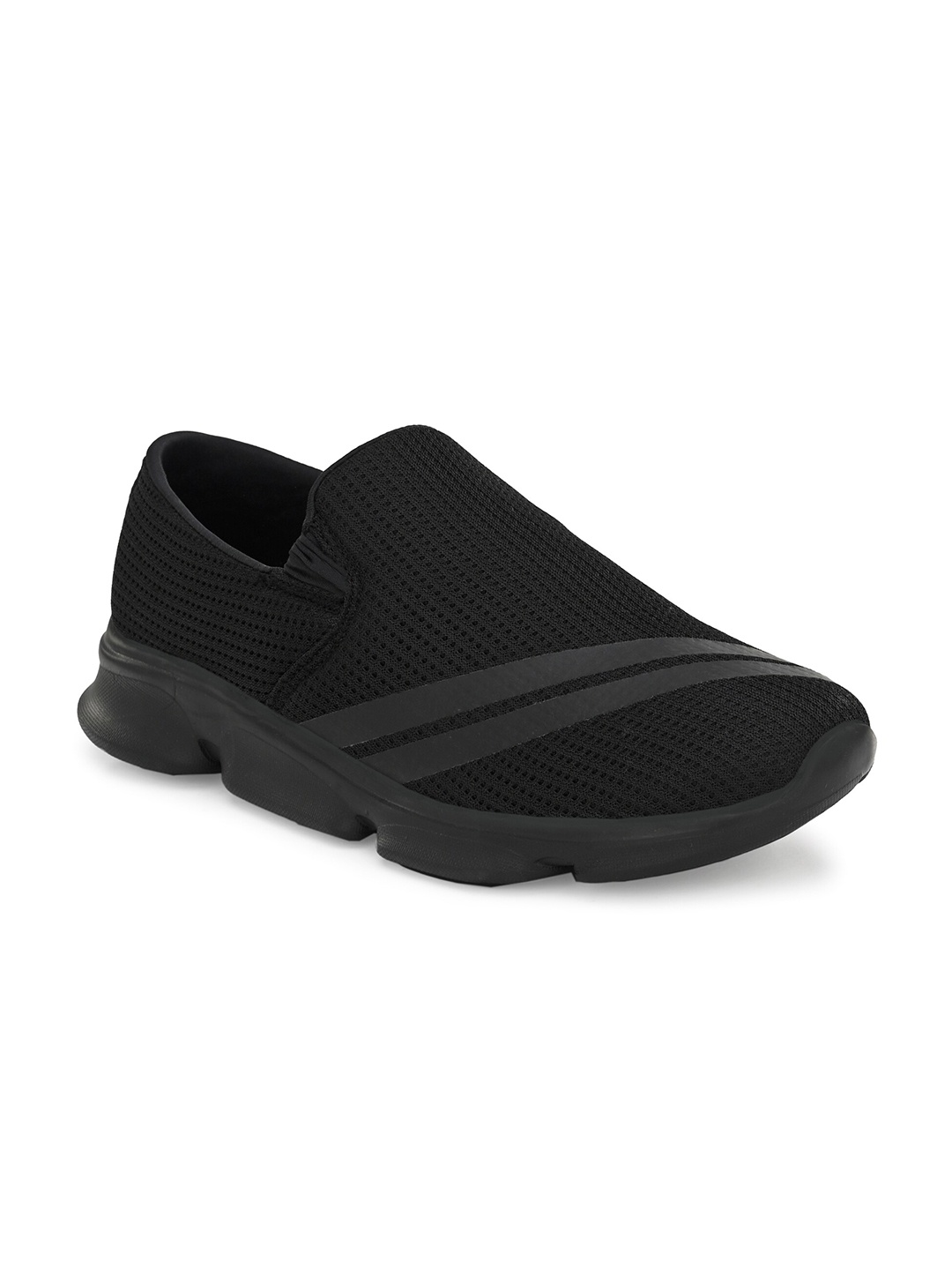 

Yuuki Men Black Mesh Running Non-Marking Shoes