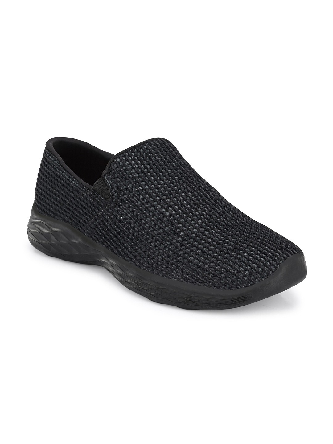 

Yuuki Men Black Mesh Walking Non-Marking Shoes
