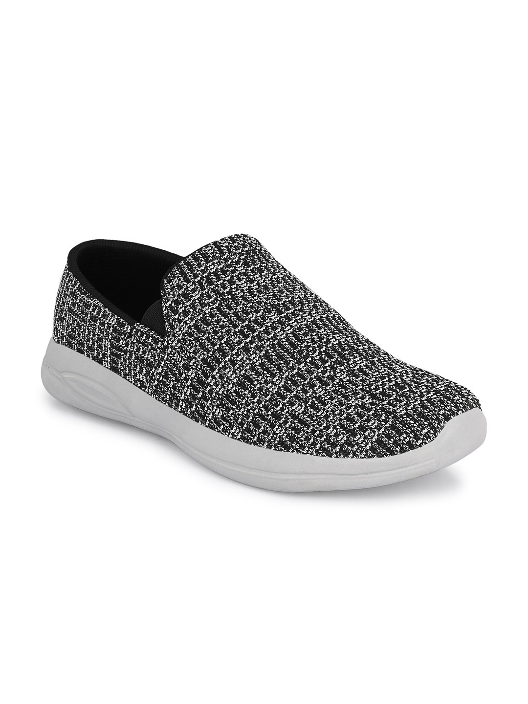 

Yuuki Men Black Mesh Walking Non-Marking Shoes