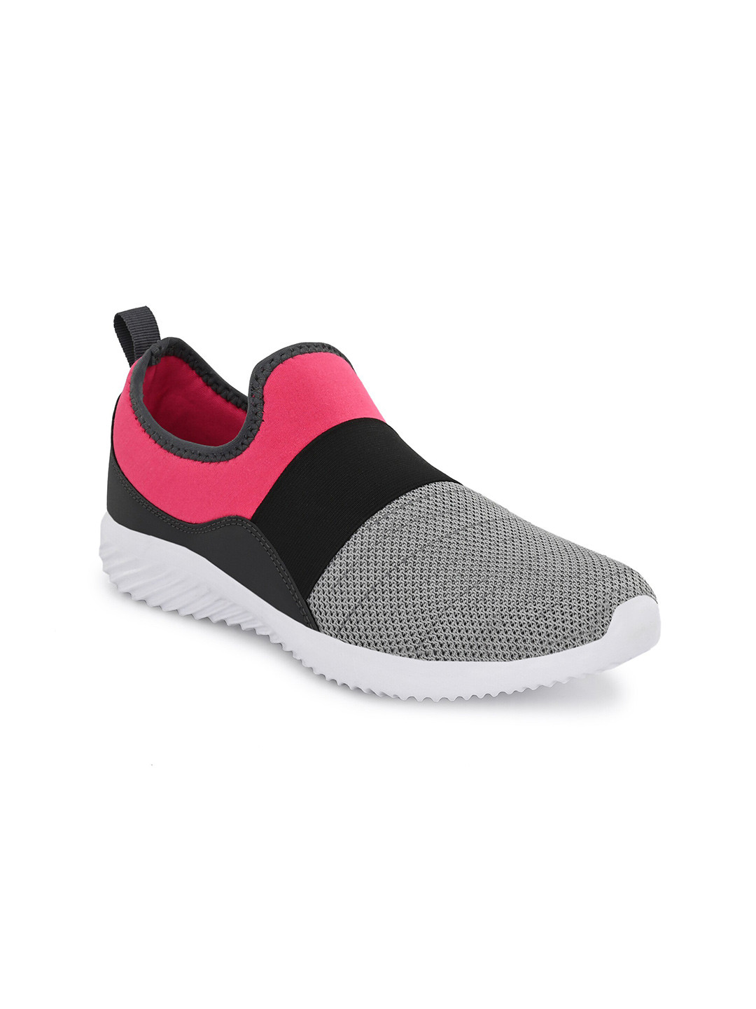 

Yuuki Women Grey Mesh Walking Non-Marking Shoes