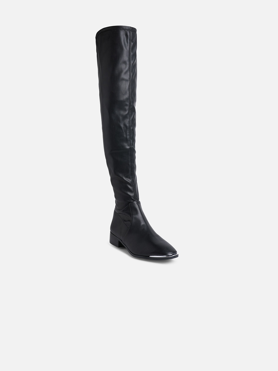 

ALDO Women Black Solid Heeled Winter Boots