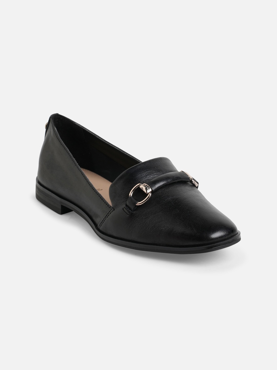 

ALDO Women Black Leather Loafers
