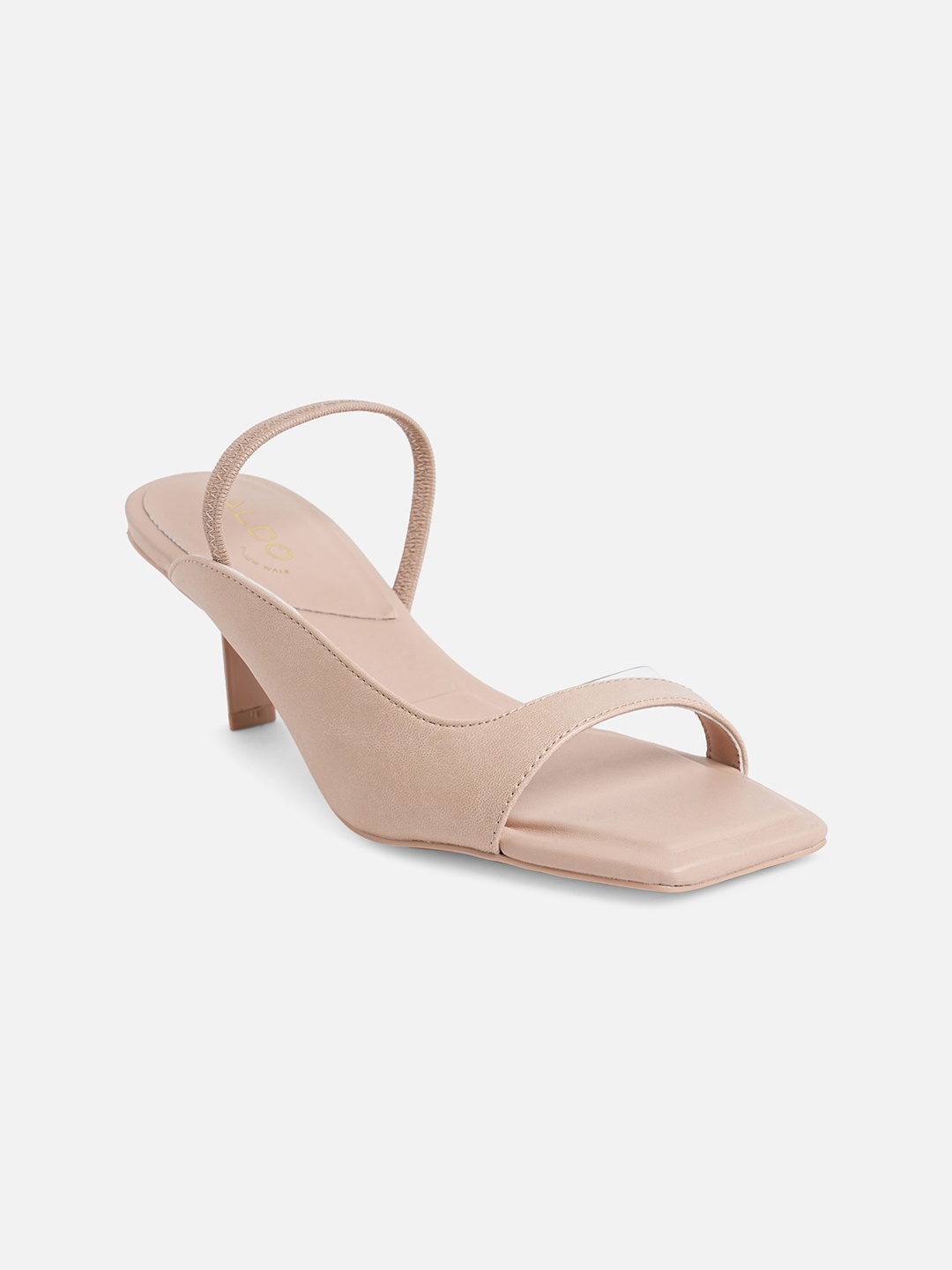 

ALDO Women Cream-Coloured Kitten Heels