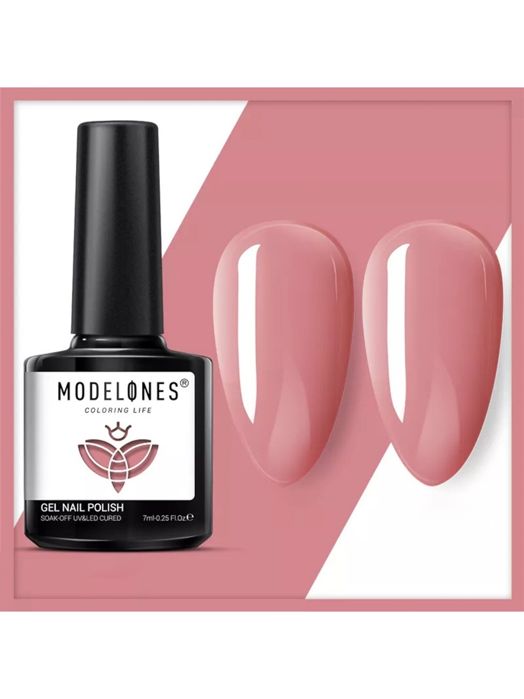 

Modelones UV LED Gel Nail Polish, Peach