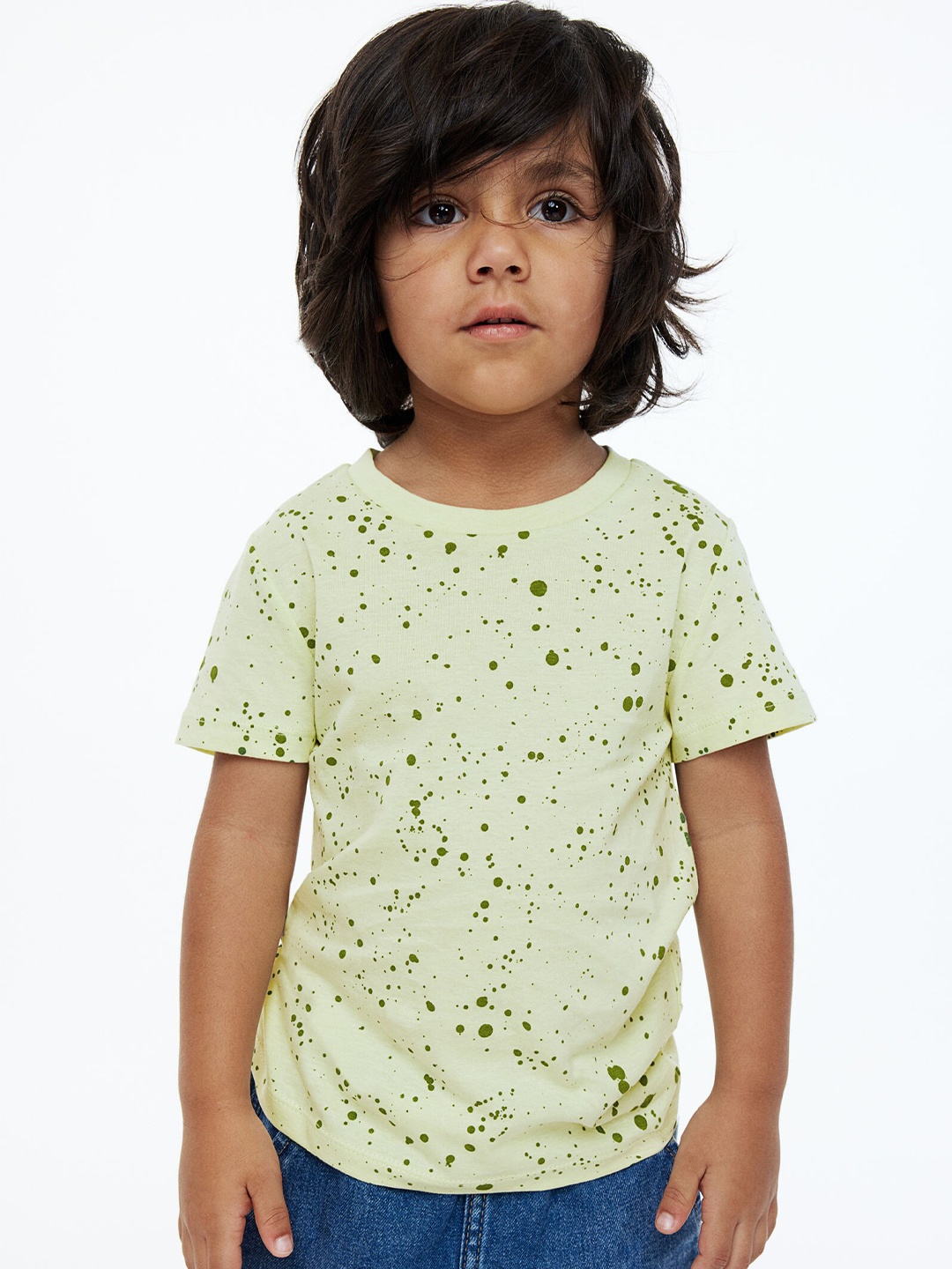 

H&M Boys Green Cotton Jersey T-shirt
