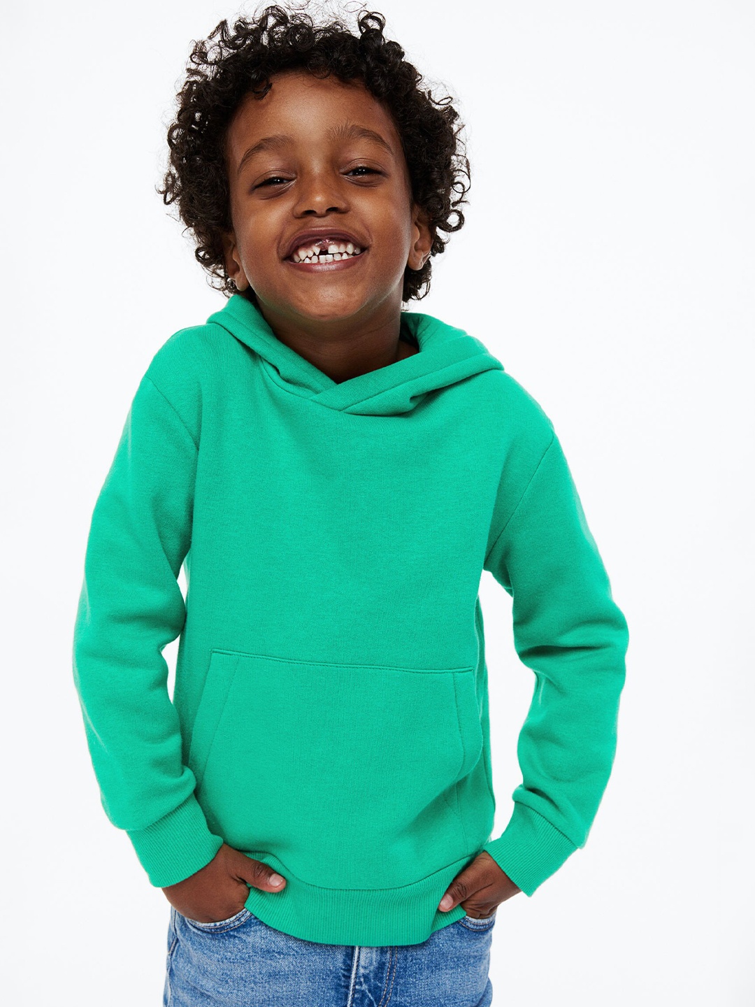 

H&M Boys 2-Pack Hoodies, Green
