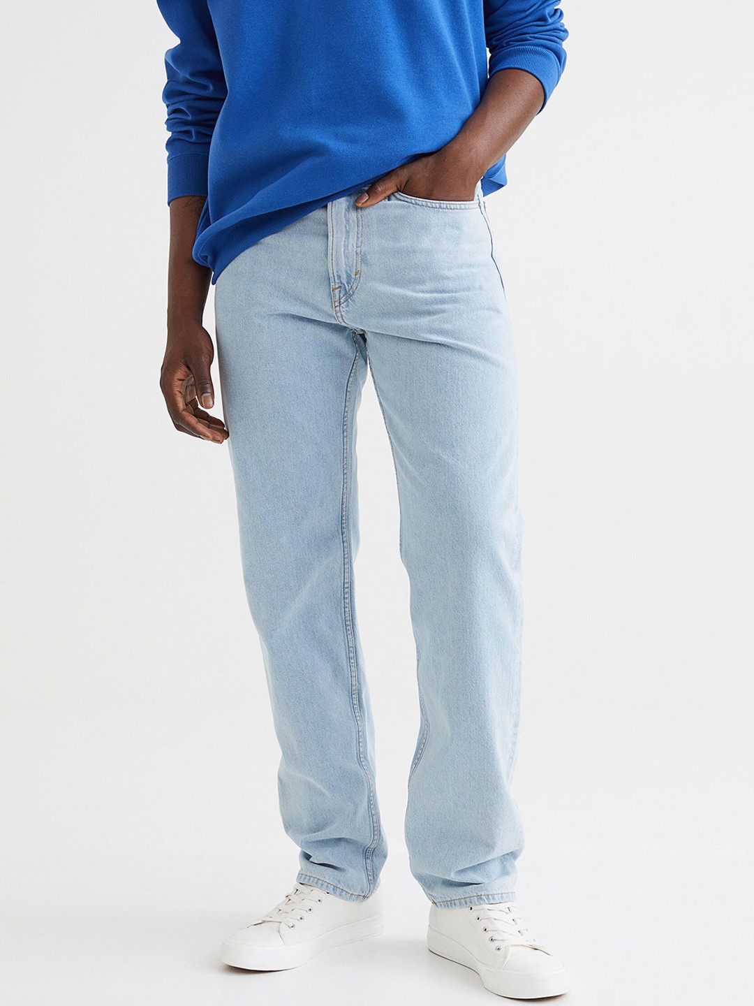 

H&M Men Relaxed Jeans, Blue