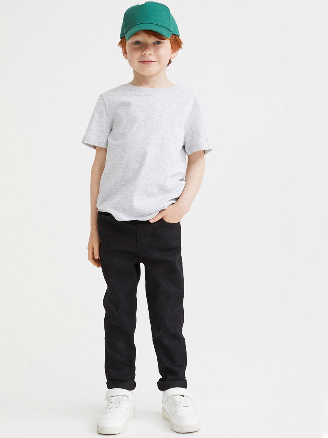 

H&M Boys Super Stretch Slim Fit Jeans, Black